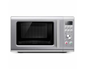 Sage - The Compact Wave Soft Close - Micro-ondes à Fermeture Douce - Argent