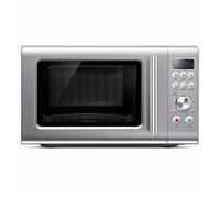 Sage Appliances – Micro-ondes The Compact Wave Soft Close – Argent