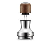 Sage - The Distribution Duo 54mm - Distributeur et Nivelleur de Café 2-en-1, Pins Ajustables et Hauteur, Compatible avec les Portafiltres Sage de 54mm - Noyer Premium