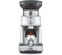 Sage - The Dose Control Pro - Moulin à Café avec 60 Réglages et Minuterie - Mouture Directe dans Porte-Filtre, Récipient, Filtre Panier/Papier - 130W, Outil de Dosage Inclus - Argent