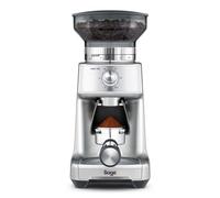 Sage - The Dose Control Pro - Moulin à Café avec 60 Réglages et Minuterie - Mouture Directe dans Porte-Filtre, Récipient, Filtre Panier/Papier - 130W, Outil de Dosage Inclus - Argent