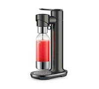 Sage The InFizz Fusion, Machine à Soda Maison, Noir | Fusioncap Contrôle du CO2, Corps Acier Inoxydable Brossé, Levier Moulé; Compatible Bouteilles CO2 60L, Bouteille 1L Incluse