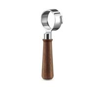 Sage - The Naked Portafilter 58mm - Porte-filtre à Espresso Sans Fond, Aide Visuelle à l'Extraction, Poignée Ergonomique, Compatible Avec Les Porte-filtres Sage 58mm - Noyer Premium