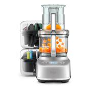 Sage The Paradice 16, Kit Multifonction, Acier Inoxydable Brossé | Capacité 16 Tasses, Moteur 900W, Kit de Découpe, Disques 8 et 16mm, Coupe-Frites; Lame Quad, Râpe et Éminceur Réglables
