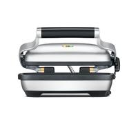 Sage The Perfect Press, Grille-Pain à Sandwich, Acier Inoxydable Brossé | Charnière Crush Control, Hauteur Réglable, Plaques Antiadhésives sans PFOA, 1500W; Compact Avec Clip de Rangement Vertical