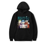 Sageam Anime Frieren: Beyond Journey's End Merch Sweat à Capuche Unisexe Cosplay Sweatshirt avec Manches Longues pour Hommes Femmes