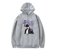 Sageam Solo Leveling Sweat à Capuche Hommes Femmes Anime Sweatshirt avec Manches Longues Cosplay Hoody Sung Jin-Woo Cha Hae-in