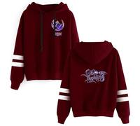 Sageam Unisexe imprimé Sweat à Capuche Hoodie pour Solo Leveling,Anime Manches Longues Sweatshirts Cosplay Sung Jin-woo