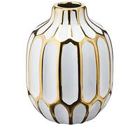 Sagebrook Home Vase, Céramique, Blanc, 5.75 x 5.75 x 8 inches