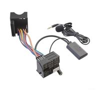SageFurned Adaptateur sans fil pour RCD 510 RNS 510, entrée AUX avec microphone, kit mains libres pour audio de voiture