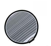 SageFurned Auto Dent Reflector Board pour peinture 70 cm Pliable avec motif à rayures Noir Blanc Avec sac de transport Outil de réparation