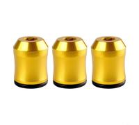 SageFurned Bague magnétique amovible pour tournevis et perceuse, support magnétique renforcé en métal pour un guidage sûr des vis, robuste (jaune)