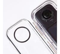 SageFurned Boîtier sous-marin pour Insta360 X4, étanche à 40 m avec verre trempé, coque de protection antichoc pour plongée, transparent