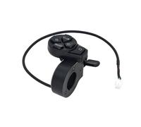 SageFurned Bouton Clignotant Commutateur pour Scooter Ninebot ZT3 Pro avec fonction klaxon, ABS noir + acier pièce de rechange pour scooter électrique