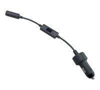 SageFurned Câble de charge de voiture 12 V vers 24 V pour Starlink pour mini avec écran, adaptateur d'alimentation CC étanche IP68, gris