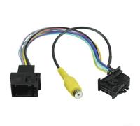 SageFurned Câble d'entrée de caméra de recul pour Ford Focus Transit Kuga - Pour adaptateur vidéo RCA avec fil de déclenchement rouge pour système de navigation, harnais de navigation de voiture