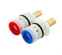 SageFurned Cartouche de disque de tige d'eau chaude et froide pour valve Pfister 9608020 48/143/149, kit de rechange pour robinet de salle de bain, pièces de réparation de robinet étanches en ABS