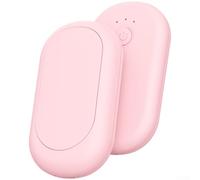 SageFurned Chauffe-mains magnétique 2 en 1 avec charge USB-C et banque d'alimentation de 4000 mAh pour une chaleur instantanée, 3 niveaux de chaleur, compatible avec les activités de plein air comme