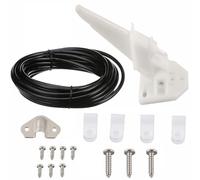 SageFurned Compteur de vitesse pour yacht - Tube en PVC de 600 cm - Kit d'installation de 80 km/h pratique (débitmètre de yacht)