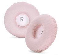 SageFurned Coussinets d'oreille de rechange pour casque JBL Tune 600 660 670 BTNC NC, en cuir protéiné souple avec noyau en éponge, ajustement confortable, isolation phonique, blanc