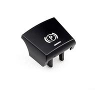 SageFurned Couvercle de bouton de frein à main noir pour BMW Série 5, 5GT et 7, capuchon de commutateur de frein de stationnement en ABS, poignée intérieure texturée pour modèles avant 2014 (pieds