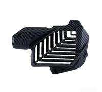 SageFurned Couverture de radiateur de moto pour Honda PCX160, protection de refroidissement par eau, design carbone, capot robuste pour optimisation de la chaleur (texture fibre de carbone)