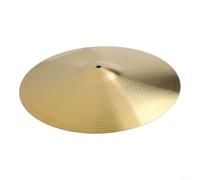 SageFurned Cymbales de batterie en laiton de 20,3 à 40,6 cm pour Hi-Hat Splash Crash, son clair pour programmes musicaux et batteurs