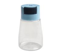 SageFurned Distributeur de sel doseur de 0,5 g, bouteille en verre de 180 ml pour sel, poivre, épices, bleu
