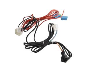 SageFurned Faisceau de câblage pour Eberspacher et Webasto pour chauffage à air, adaptateur d'alimentation 12 V 24 V avec interrupteur LCD, huile et connexion externe, câble de 2 m