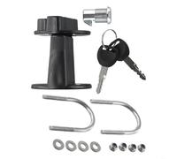 SageFurned Fermeture à clé pour réservoir de carburant 3L 5L, support en plastique pour moto voiture, fixation antistatique