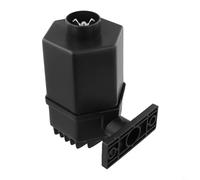 SageFurned Filtre de compresseur d'air pour 2090 Hexagonal Twin-Cylindre, Plastique Métal Silencieux avec Réduction du Bruit, Filtration d'Entrée Améliorée pour Pistons Industriels