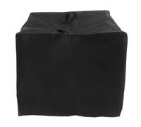 SageFurned Housse anti-poussière pour four à micro-ondes, imperméable et résistante à la chaleur, 44 x 42 x 38 cm, pour grille-pain, friteuse à air et micro-ondes, noir