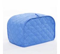 SageFurned Housse pour grille-pain standard à 2 et 4 tranches - Tissu matelassé anti-poussière - Noir, rouge, marron, gris, bleu, taille S (30 x 20 x 20 cm) ou L (33 x 27 x 21,5 cm)