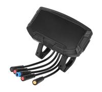 SageFurned Instrument combiné en plastique pour scooter électrique Smartgyro Crossover Dual Max - 121 x 69,7 mm - Écran de rechange noir avec câble de 169 mm