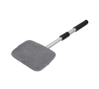 SageFurned Kit de brosse de lavage de voiture télescopique 26-45 cm, 4 embouts chenille et flacon pulvérisateur, nettoyant de vitres anti-rayures pour la maison et la voiture