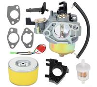 SageFurned Kit de filtres à air de bobine d'allumage de carburateur pour GX340 GX360 pour moteur GX390, remplace 16100-ZF6-V01, ensemble de pièces de générateur de tondeuse à gazon