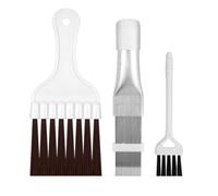 SageFurned Kit de nettoyage 3 pièces pour sèche-linge : nettoie efficacement les bobines et condensateurs AC ! Brosse de nettoyage à condensateur flexible Peigne à ailettes Entretien des appareils