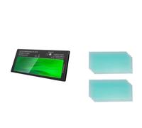 SageFurned Lentille solaire pour soudage à gradation automatique avec abat-jour variable de niveau T, réponse rapide de 0,1 ms, pour soudage électrique et argon, comprend des lentilles classiques et