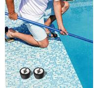 SageFurned Lot de 2 câbles de retour pour piscine hivernage de 45 mm, bouchons d'expansion noirs pour éviter les dommages causés par le gel des tuyaux