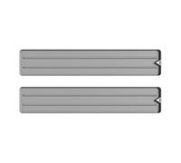 SageFurned Lot de 2 repose-ustensiles en silicone pour cuisinière avec tampon anti-goutte, cuillère et porte-spatule, résistant à la chaleur, passe au lave-vaisselle, noir, gris, vert, beige