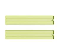 SageFurned Lot de 2 repose-ustensiles en silicone pour cuisinière, spatule, louche, cuillère avec tampon anti-goutte, résistant à la chaleur et passe au lave-vaisselle, noir, gris, vert, beige