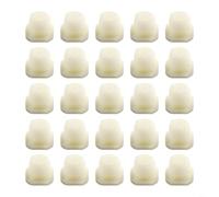 SageFurned Lot de 25 clips de fixation en nylon pour façade de phare #8#10 Vis Convient pour 5 trous carrés de 16" Remplacement 3919773 347347