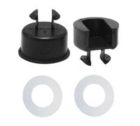 SageFurned Lot de 4 bagues d'espacement de pivot de pare-chocs arrière pour Dodge 2002-2008 pour Ram 1500 2500 3500, remplacement direct avec ajustement précis, comprend 55276589AA 55276590AA