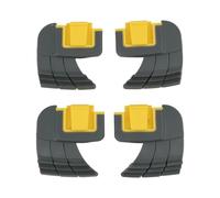 SageFurned Lot de 4 brosses cycloniques R0714400 pour robot aspirateur Zodiac MX8 MX6 Elite - Gris et jaune