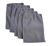 SageFurned Lot de 5 débarbouillettes exfoliantes pour gommage corporel et douche, serviettes en coton polyester doux avec exfoliation douce, chiffon de nettoyage de la peau pour femmes, hommes