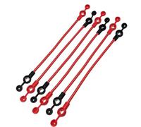 SageFurned Lot de 6 câbles de batterie électriques pour vélo 2,5/4/6 mm carré avec isolation en PVC pour vélo et moto, kit de câblage flexible résistant aux flammes et aux hautes températures
