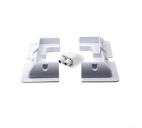 SageFurned Lot de 7 supports de montage pour panneau solaire - Sans perçage - Résistant aux UV - Largement utilisés sur les toits de camping-cars, bateaux, caravanes, bateaux, camping-cars (blanc)