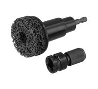 SageFurned Nettoyant de moyeu, outil de retrait de rouille pour moyeux de roue, avec entraînement de 1/2 pouce pour remorque, véhicule remorque, nettoyage d'embrayage