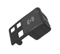 SageFurned Panneau de chargeur de voiture sans fil pour Toyota pour Land Cruiser Prado 10-17, station de charge sans fil cadre de montage avec fusible, noir