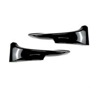 SageFurned Pare-chocs avant pour BMW Série 3 E92 E93 M-Tech 2006-2013, aileron léger en ABS aspect carbone, pas de découpe nécessaire, noir brillant 2010-2013